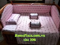 Chăn ga gối quây cũi 4 mùa KOREA XKE996